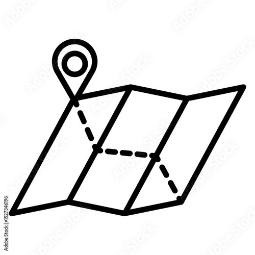 Map Vector Icon