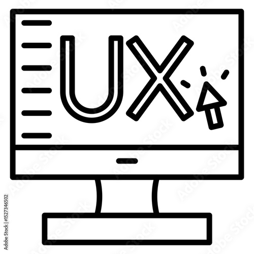 User Experience (UX) Vector Icon