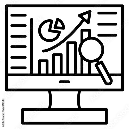Data Analysis Vector Icon