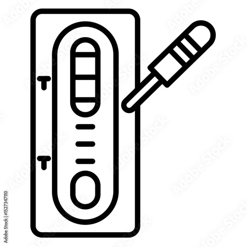 D-Dimer Test Vector Icon