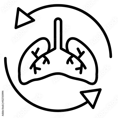 TB Recovery Vector Icon
