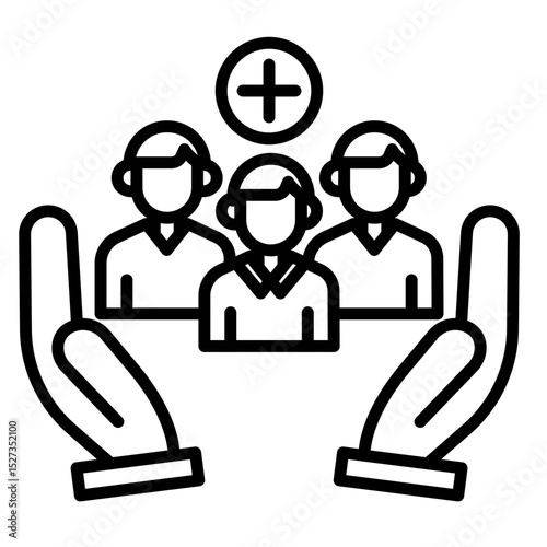 Public Health TB Vector Icon