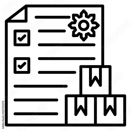 Quality Control Vector Icon