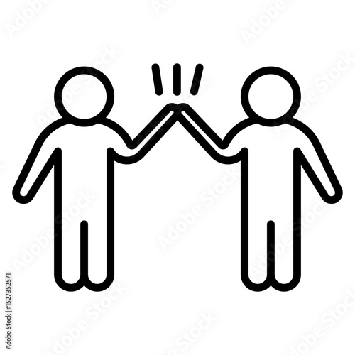 In It Together Vector Icon