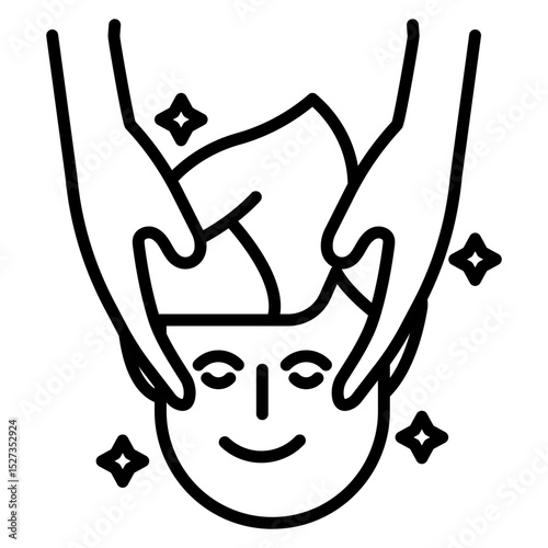 Facial Vector Icon
