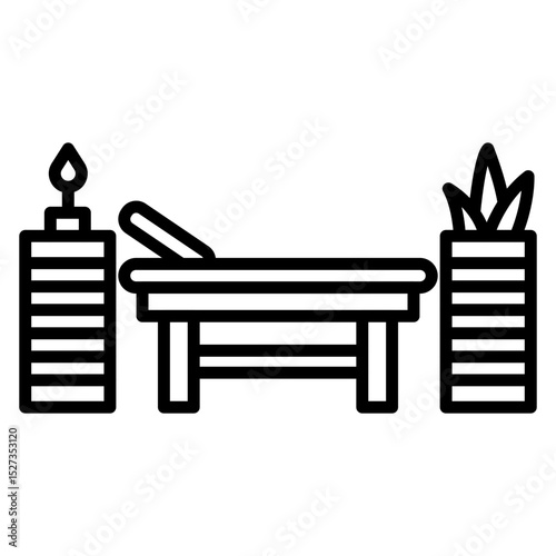 Spa Suite Vector Icon