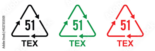 Recycling codes for plastic. Set of plastic recycling codes applied to packaging. Icon of pp, pet, hdpe, code, ldpe and pvc. Triangle logos for safety and ecology. Vector illustration in eps 10.