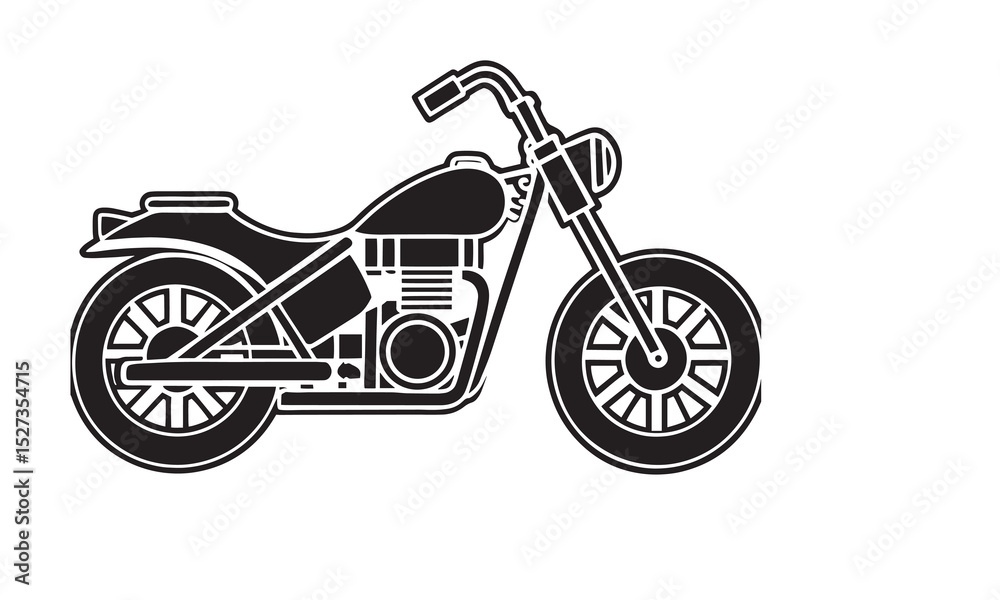 Fototapeta premium Dirt Bike Logo 