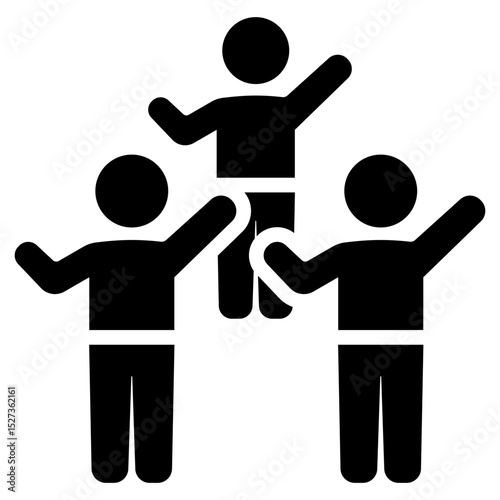 Trade Unions Glyph Icon