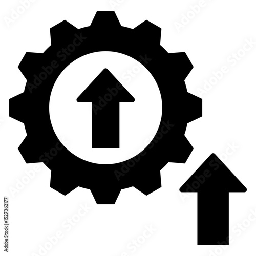 Efficiency Glyph Icon