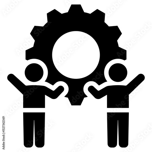 Business Culture Glyph Icon