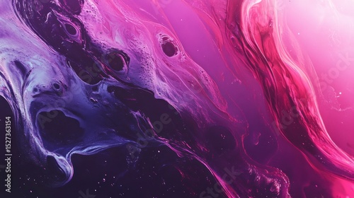 Abstract Fluid Acrylic Pouring