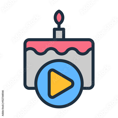 Birthday Vlog Icon