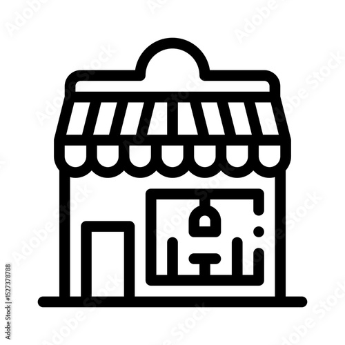 restaurant line icon