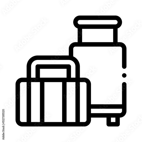 baggage line icon