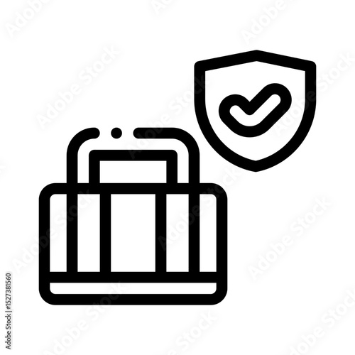 security check line icon