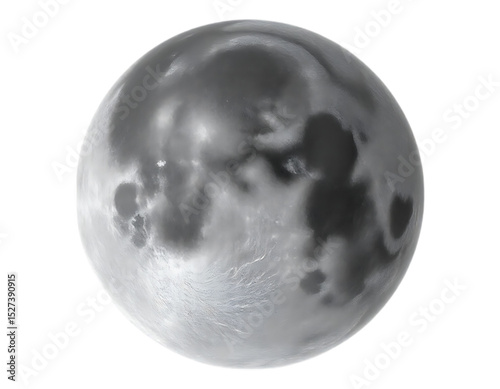 Realistic Render of the Moon's Surface