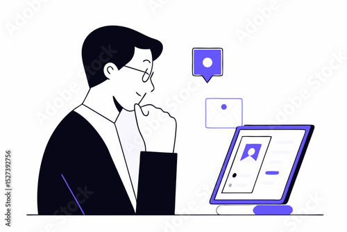 business illustration and benefits in increasing results and charts and graphs