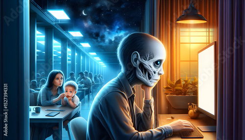 Night Shift Machine – The Cost of Work on Family Bonds