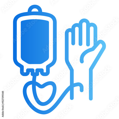 blood donation Gradient icon