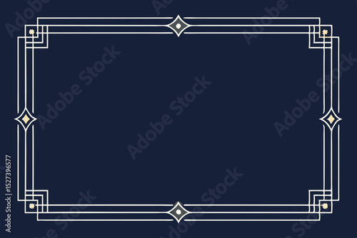 Generate a minimalist image featuring a white line border with softly glowing, luminescent corners.  The background should be transparent or a very subtle off-white.