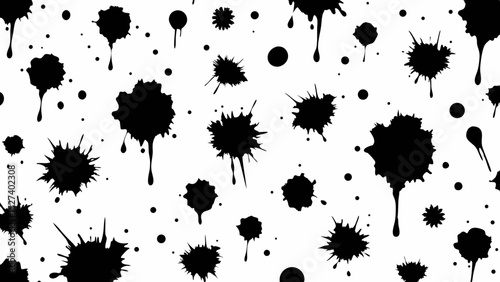 black ink splat