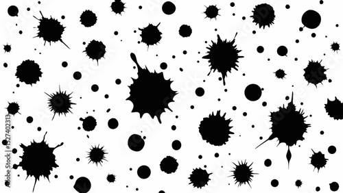 set of ink blots