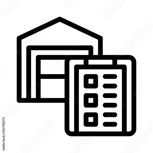 inventory line icon