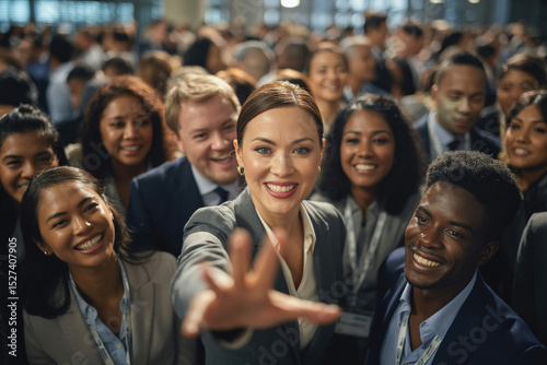 Wallpaper Mural a group of people in a business meeting Torontodigital.ca