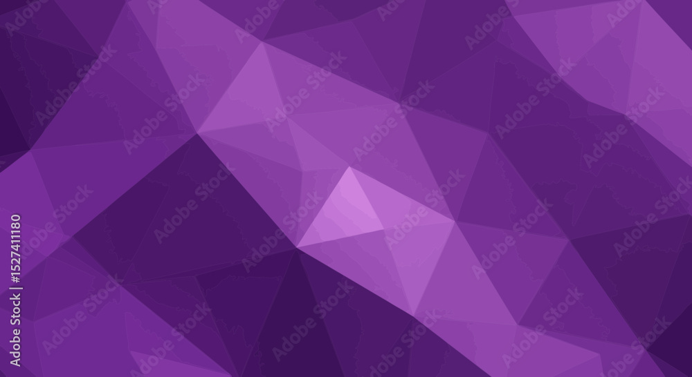 Abstract purple polygonal background with a modern and dynamic feel with triangles