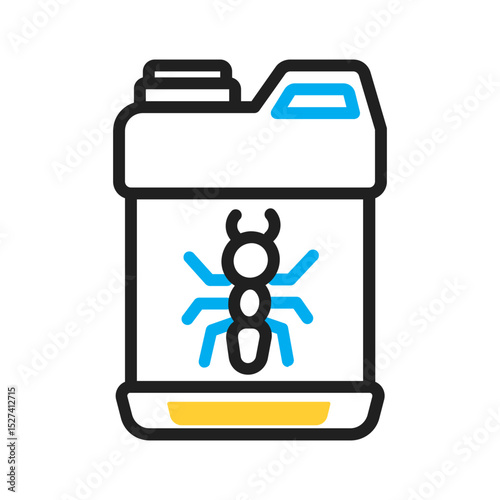 Vector multi color icon for Termiticides