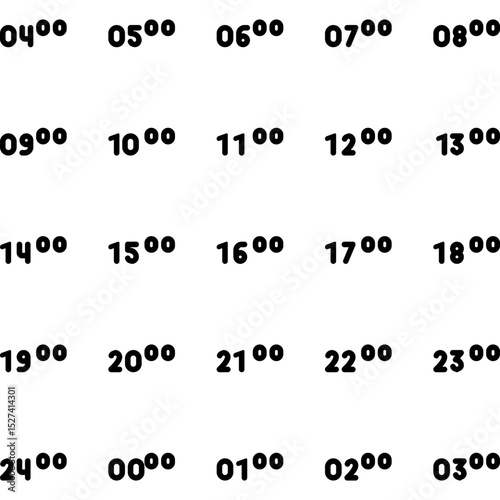 Set of Time icons