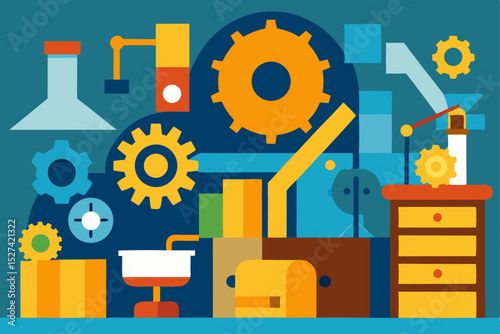 Ingenious Mechanisms A Colorful Exploration of Gears, Machines, and Inventions