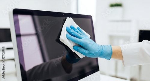 Screen Cleaning Techniques and Maintenance: How to Keep Your Computer Monitor Free of Dust and Smudges for Productivity photo