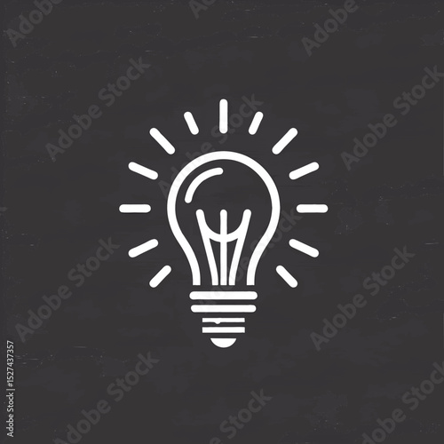 light bulb idea concept