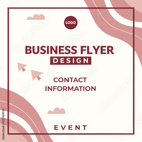 Business social media post design. Adobe Illustrator Artwork