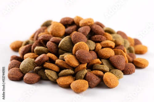 3D recycled material chew toys for pets, designed for eco-conscious pet owners, isolated on white background.