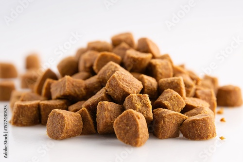 3D nutritious puppy food with DHA and chicken, promoting brain development and healthy growth.