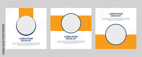 Editable minimal square banner templates for modern social media posts and web ads. Vector-based, photo-friendly, and fully customizable. Clean, elegant, and ready to boost your brand. Social platform
