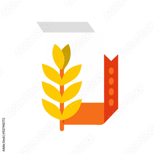 Green Biodegradable Film Covering Crops Cutout