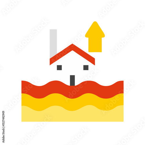 High Resolution Flood Inundation Map Transparent Background