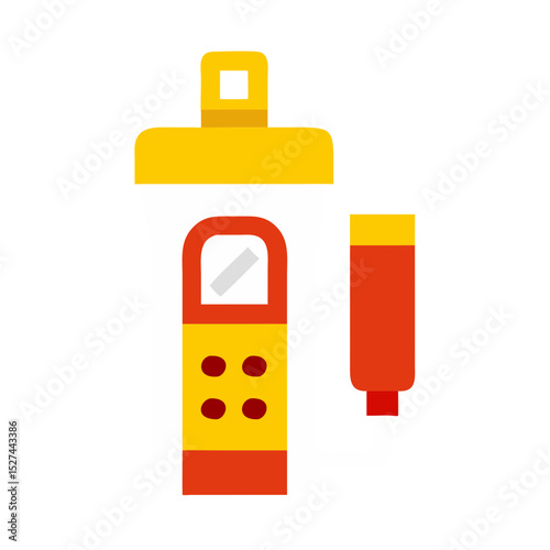 Microplastic Test Kit with Disposable Gloves illustration Cutout