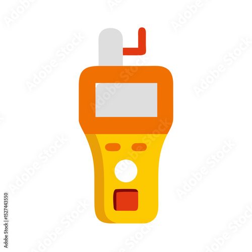 Portable Microplastic Analyzer with Digital Display illustration Cutout