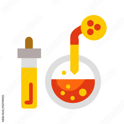 Scientist Analyzing Microplastics with Portable Kit Transparent illustration