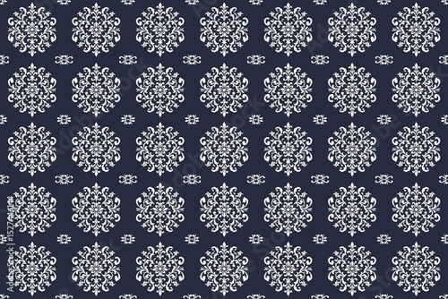 seamless damask pattern