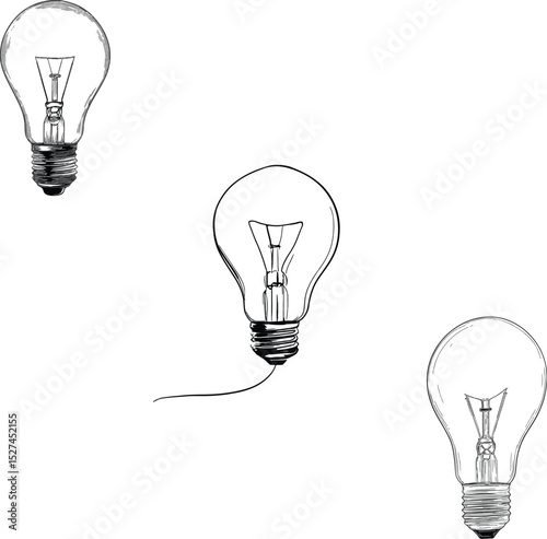 High quality photo of light bulb isolated on white.