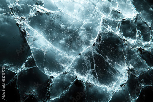 A Moment Captured in Glass and Shadow Patterns