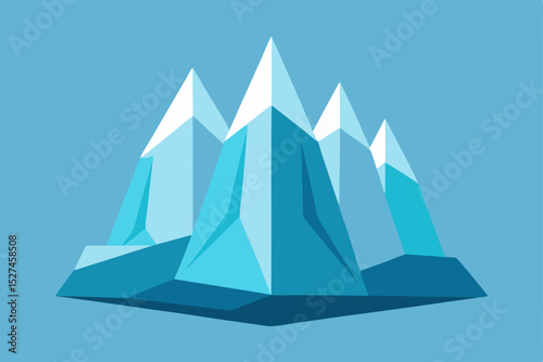 Vector illustration of a sailing ship on the sea with a wave design, perfect for nautical travel