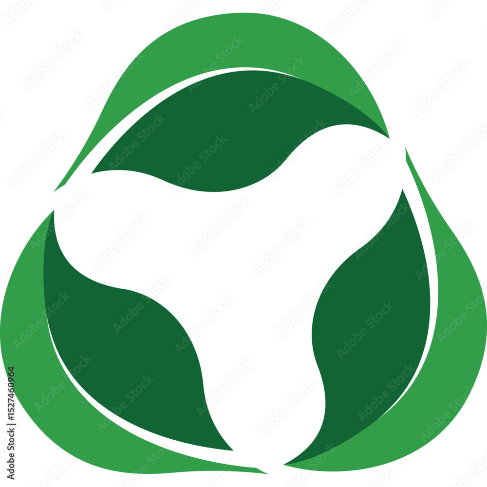 Fototapeta premium Recycle Icon Illustration