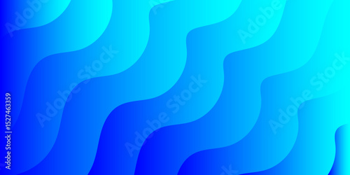Abstract gradient background with undulating wave-like patterns in shades of blue. Smooth, flowing, vertical wavy lines. Calm, modern, and visually pleasing, with a strong aquatic and futuristic feel.